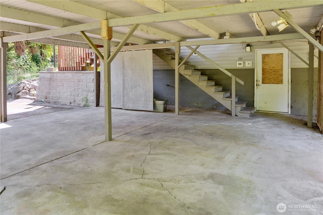 1627 SE Holman Rd, Port Orchard, WA 98367 - view of patio featuring stairs