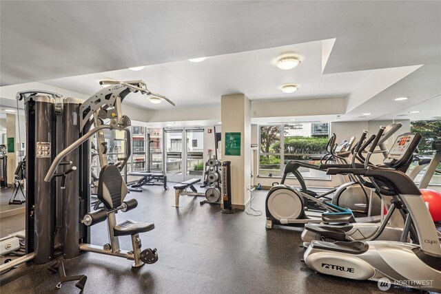 2929 1st Ave Unit 205, Seattle, WA 98121 - view of workout area