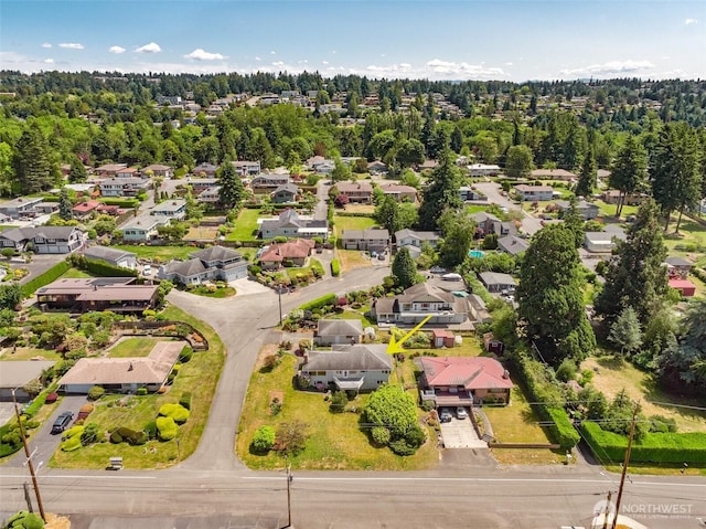 1001 S 226th St, Des Moines, WA 98198 - aerial perspective of suburban area