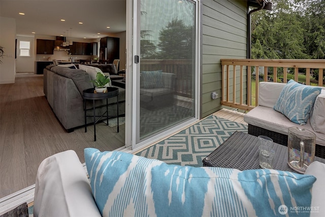 17012 106th Ave SE Lot 1, Renton, WA 98058 - view of wooden terrace