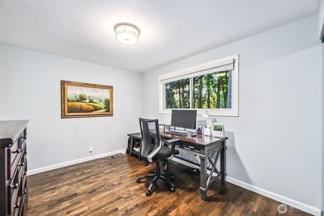 15068 NE 13th St, Bellevue, WA 98007 - office space featuring baseboards and dark wood-type flooring