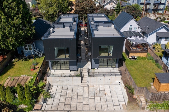 1114 26th Ave Unit B, Seattle, WA 98122 - aerial perspective of suburban area