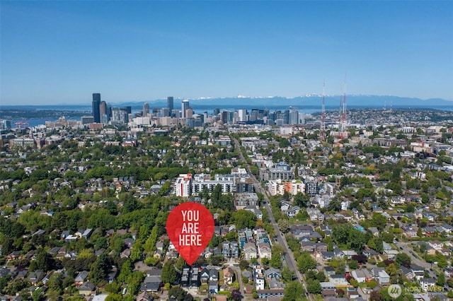1114 26th Ave Unit B, Seattle, WA 98122 - view of urban area featuring mountains
