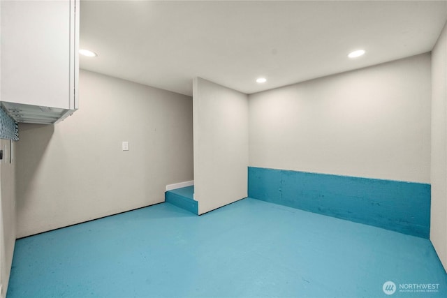 113 W Chenault Ave, Hoquiam, WA 98550 - finished basement featuring recessed lighting