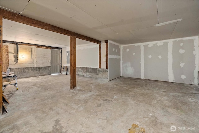 113 W Chenault Ave, Hoquiam, WA 98550 - view of unfinished below grade area