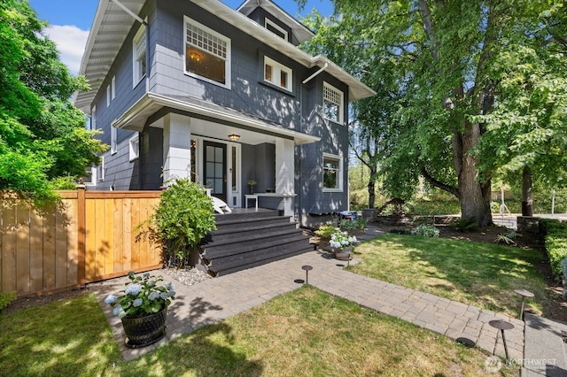 2159 10th Ave W, Seattle, WA 98119 - traditional style home featuring covered porch
