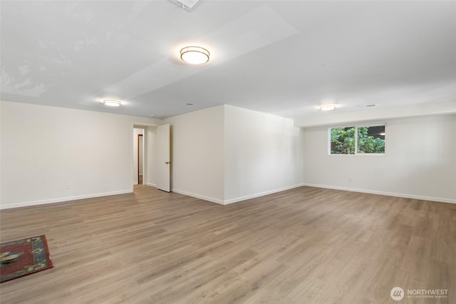 604 N 178th St, Shoreline, WA 98133 - spare room featuring light wood finished floors and baseboards