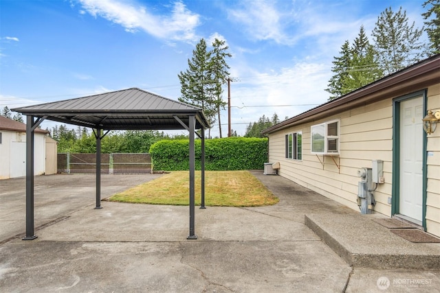 14803 SE 306th St, Kent, WA 98042 - view of patio featuring a gazebo