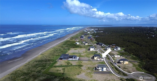 1421 S Cohasset Crst, Westport, WA 98595 - drone / aerial view of expansive beach