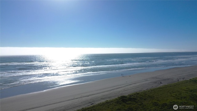 1421 S Cohasset Crst, Westport, WA 98595 - water view featuring nearby beach