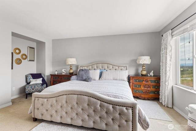 5418 Bennett Ave SE, Auburn, WA 98092 - bedroom with carpet floors, multiple windows, and baseboards