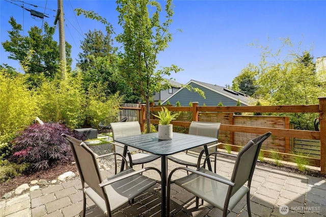 6014 40th Ave NE Unit B, Seattle, WA 98115 - view of patio featuring outdoor dining area