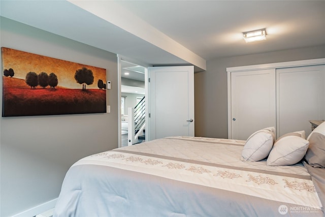 8054 Makah Rd, Birch Bay, WA 98230 - bedroom with a closet and baseboards