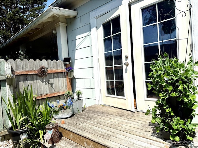 3504 L Pl, Seaview, WA 98644 - view of wooden deck
