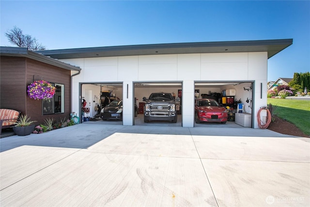 8068 Niska Rd, Blaine, WA 98230 - garage with driveway