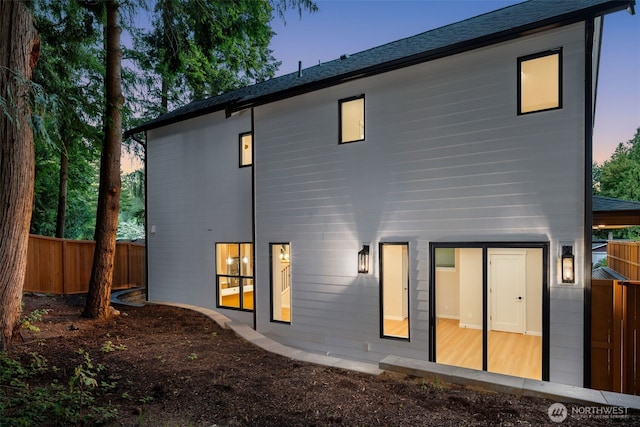 10602 NE 137th Pl, Kirkland, WA 98033 - back of house featuring a shingled roof