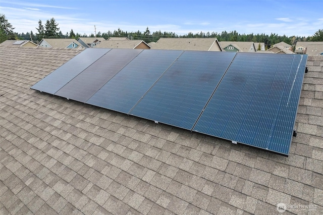 812 Bodie Ct SE, Lacey, WA 98513 - exterior view of roof with shingles and a residential view