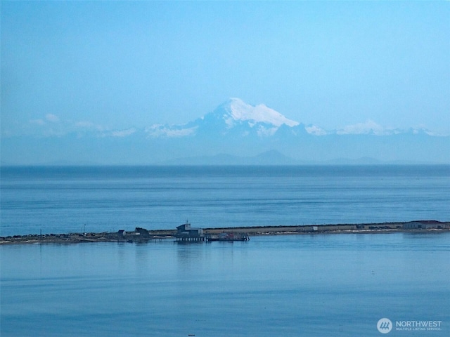 13151/2 W 5th St, Port Angeles, WA 98363 - water view with a mountain backdrop