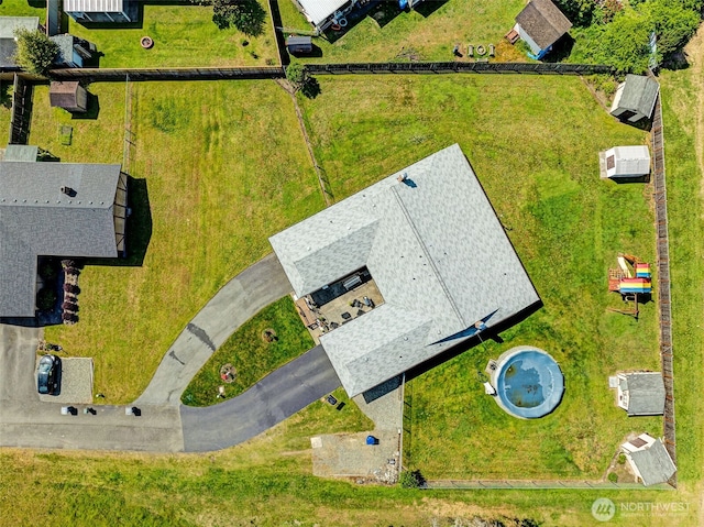 10610-10608 109th St SW, Lakewood, WA 98498 - drone / aerial view