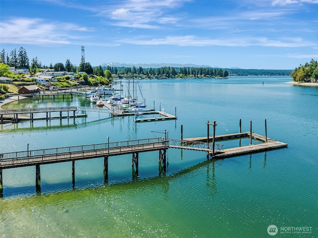 1954 NE Grandview Blvd, Keyport, WA 98345 - dock featuring a water view