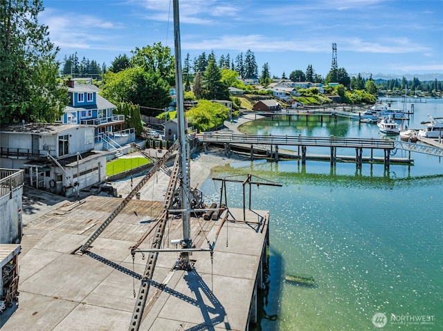 1954 NE Grandview Blvd, Keyport, WA 98345 - dock area with a water view