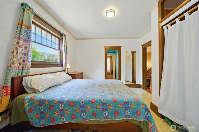 507 S 3rd St, Dayton, WA 99328 - bedroom featuring crown molding