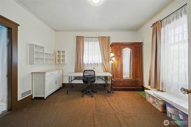 507 S 3rd St, Dayton, WA 99328 - office featuring dark colored carpet