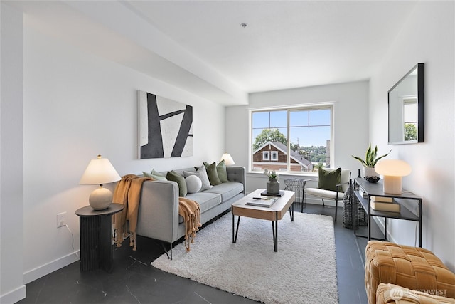 1909 10th Ave W Unit 203, Seattle, WA 98119 - living area with baseboards