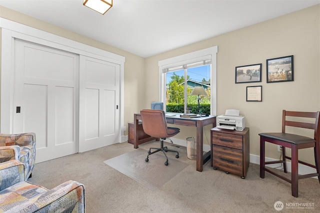 1605 Donovan Ave, Bellingham, WA 98225 - office space with light carpet and baseboards