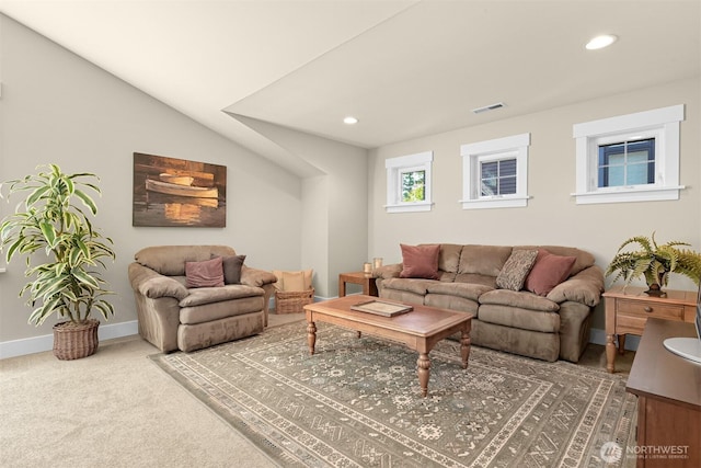 1605 Donovan Ave, Bellingham, WA 98225 - living area featuring recessed lighting and carpet floors