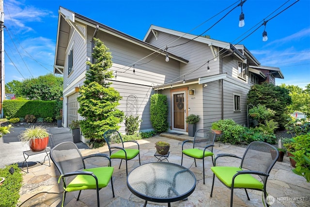 1605 Donovan Ave, Bellingham, WA 98225 - rear view of house with a patio