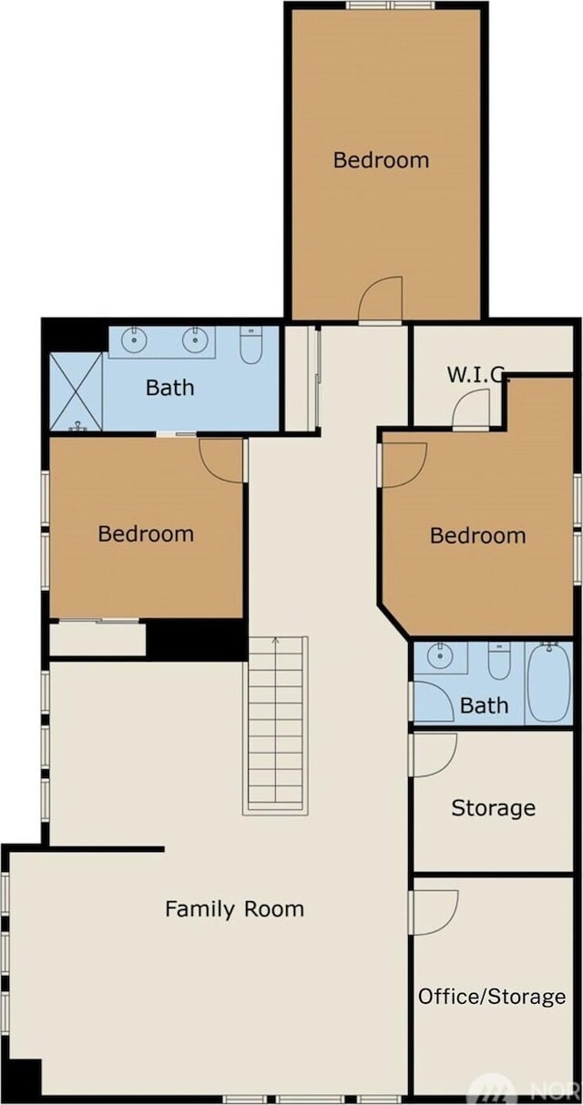 1605 Donovan Ave, Bellingham, WA 98225 - view of home floor plan