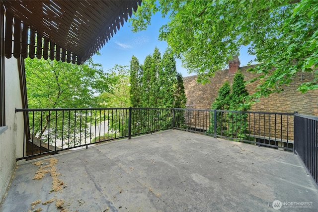1126 E Alder St, Walla Walla, WA 99362 - view of patio / terrace featuring a balcony
