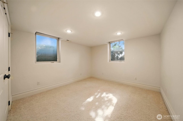 1126 E Alder St, Walla Walla, WA 99362 - carpeted spare room featuring recessed lighting and baseboards