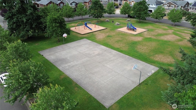 15315 91st Ave SE, Yelm, WA 98597 - view of grassy yard featuring a residential view