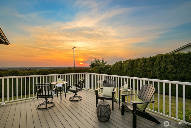 3421 Highfield Ct, Bellingham, WA 98226 - view of wooden terrace
