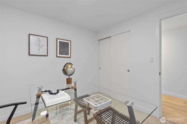 1601 Taylor Ave N Unit 303, Seattle, WA 98109 - home office featuring baseboards