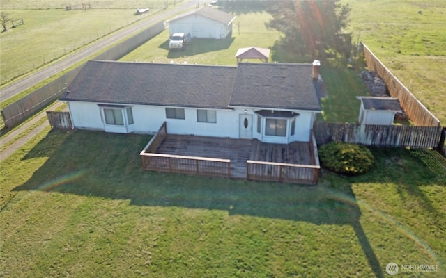 20025 Carper Rd SW, Rochester, WA 98579 - overview of rural landscape