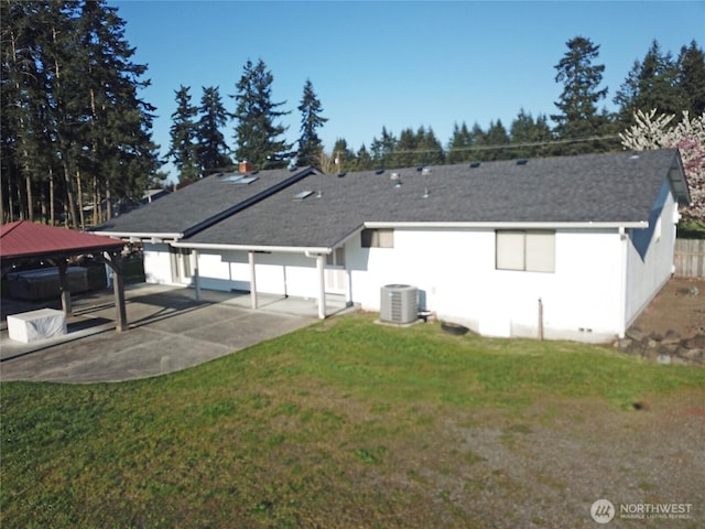 20025 Carper Rd SW, Rochester, WA 98579 - rear view of property with central AC