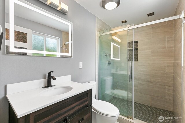 10008 50th Pl W, Mukilteo, WA 98275 - full bath with vanity and a shower stall