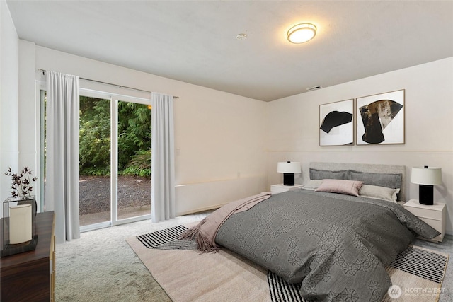 10008 50th Pl W, Mukilteo, WA 98275 - carpeted bedroom with access to outside