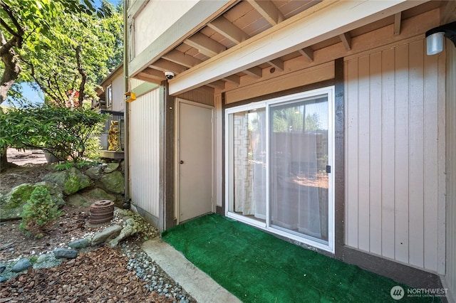 4721 176th St SW Unit G7, Lynnwood, WA 98037 - view of exterior entry with a surveillance system