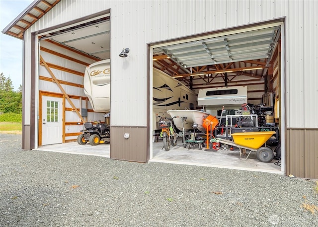155 Triopha Ln, Sequim, WA 98382 - view of garage