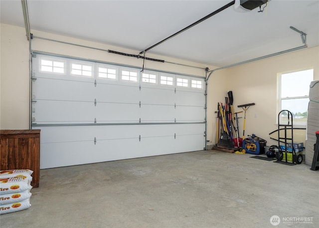 155 Triopha Ln, Sequim, WA 98382 - garage featuring a garage door opener