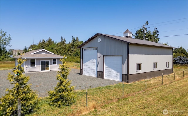 155 Triopha Ln, Sequim, WA 98382 - view of detached garage