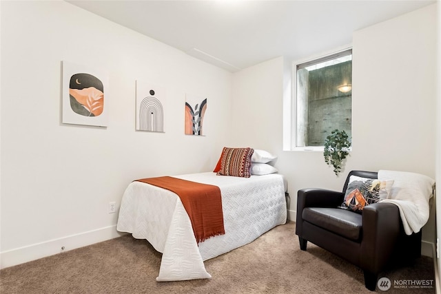 5907 40th Ave SW Unit B, Seattle, WA 98136 - carpeted bedroom with baseboards