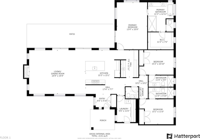204 Moon River Vw SW, Mattawa, WA 99349 - room layout