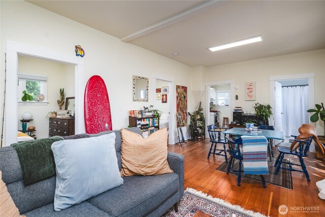 1612 7th St, Anacortes, WA 98221 - living area featuring wood finished floors