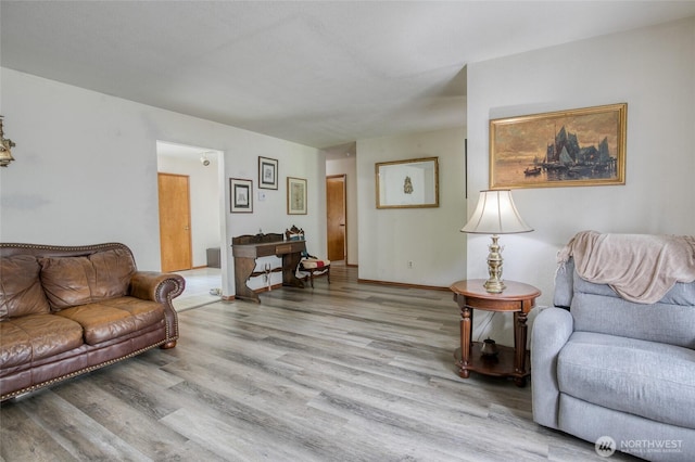 401 Draconis Ave SE, Ocean Shores, WA 98569 - living room with wood finished floors