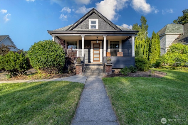 515 S Division St, Walla Walla, WA 99362 - bungalow-style home with a front yard and a porch